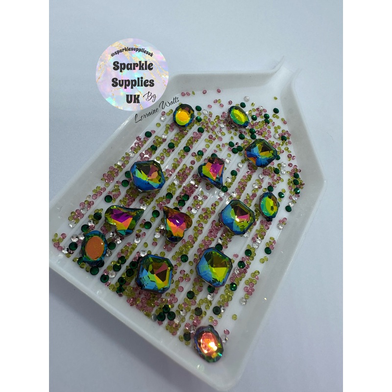 Zia Emerald Sparkle Mix 10g pack