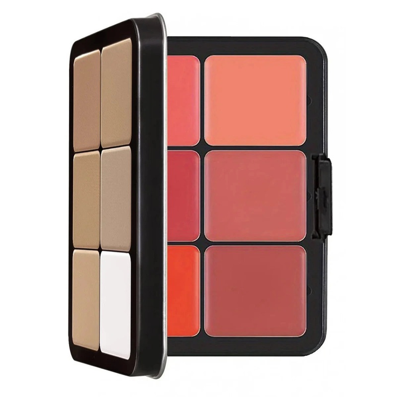 12-color iron box concealer blush cream matte highlight contour makeup all-in-one palette