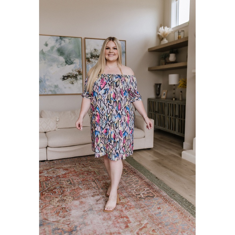 Kind of Wild Animal Print Dress