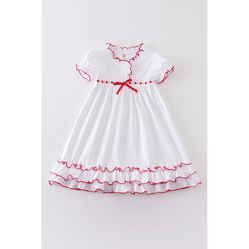 White Pajams Dress