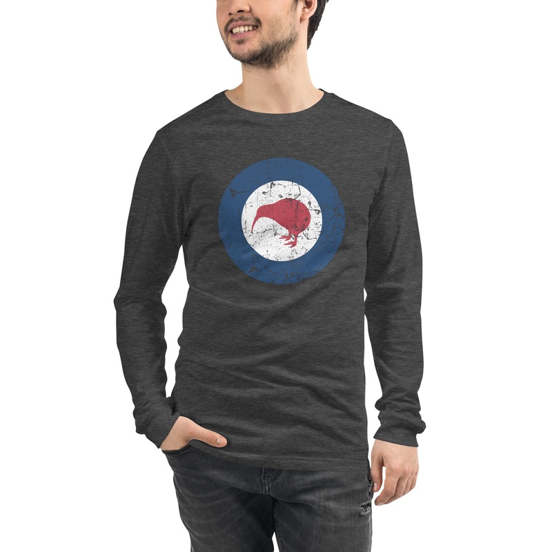 New Zealand Airforce Roundel Unisex Long Sleeve Tee